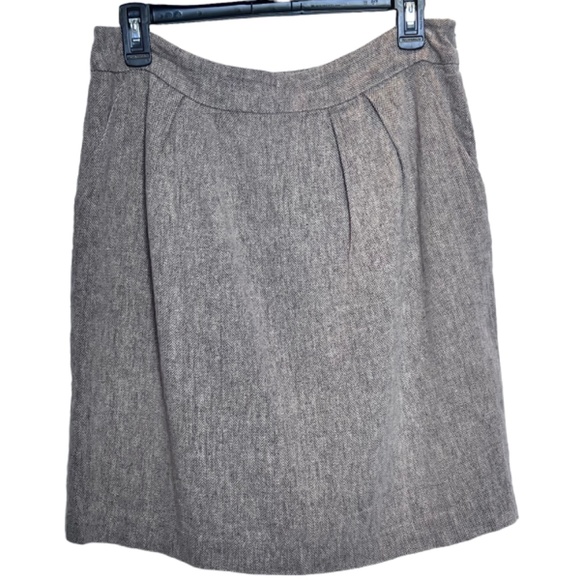 Tabitha Anthropologie Lined Linen Skirt W/ Pockets - - Picture 4 of 11